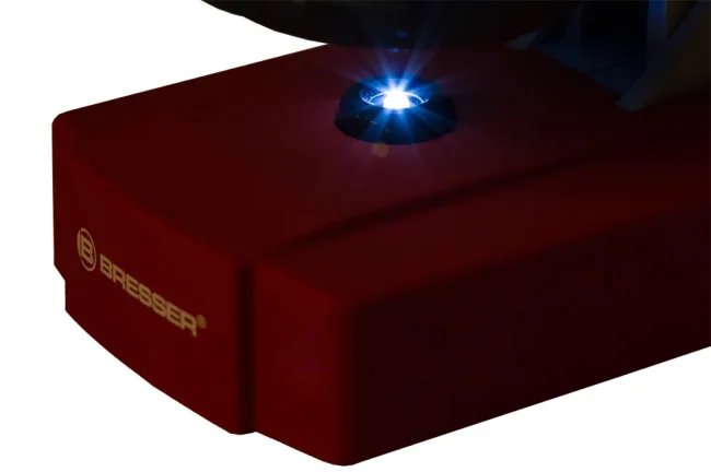 Микроскоп Bresser Junior 40x-640x, красный Микроскоп Bresser Junior 40x-640x, красный