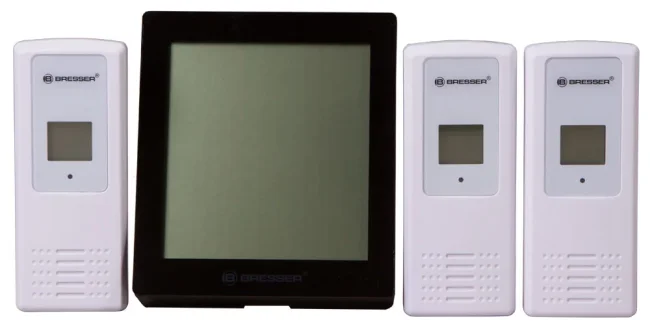 Метеостанция Bresser Temeo Hygro Quadro, черная