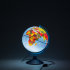 Глобус Земли физико-политический Классик Евро 250 мм с подсветкой