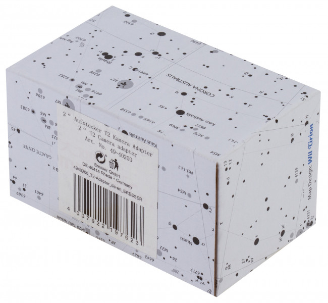 Адаптер для телескопа Bresser 1,25/2" с T2-резьбой