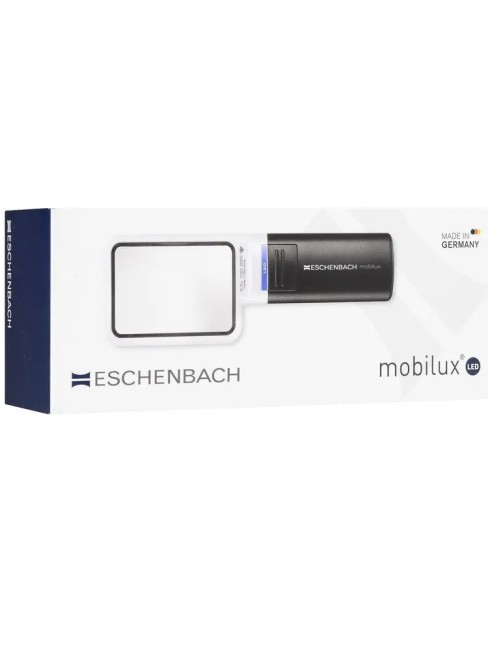 Лупа асферическая Eschenbach mobilux LED, 90х54 мм, 3.0х