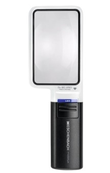 Лупа асферическая Eschenbach mobilux LED, 90х54 мм, 3.0х