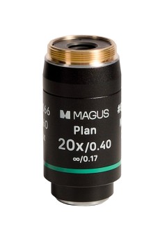 Объектив MAGUS 20PL60 Plan 20х/0,40∞/0,17 H60 мм Объектив MAGUS 20PL60 Plan 20х/0,40∞/0,17 H60 мм