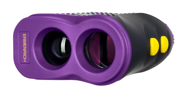 Лазерный строительный дальномер Ermenrich LR900, фиолетовый