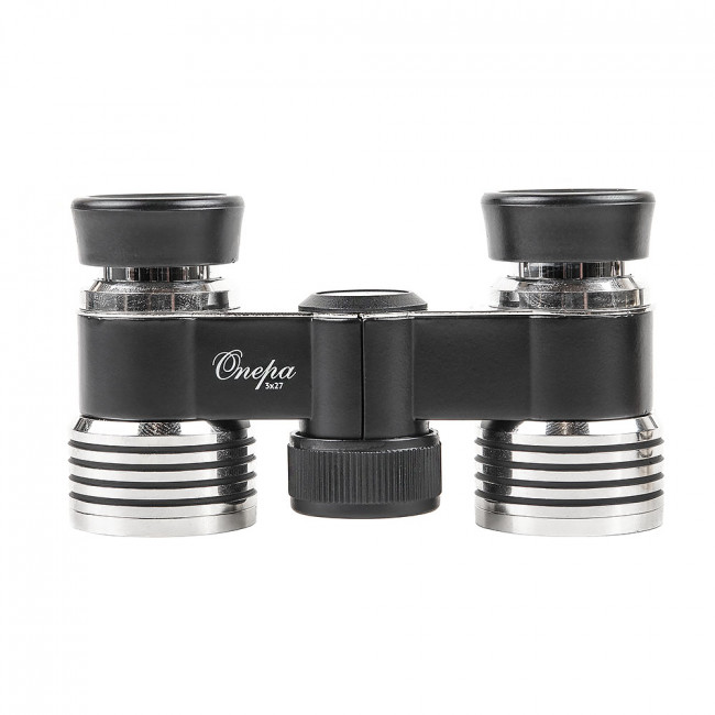 Бинокль Veber БГЦ 3x27 (черный/серебро с фокусировкой)