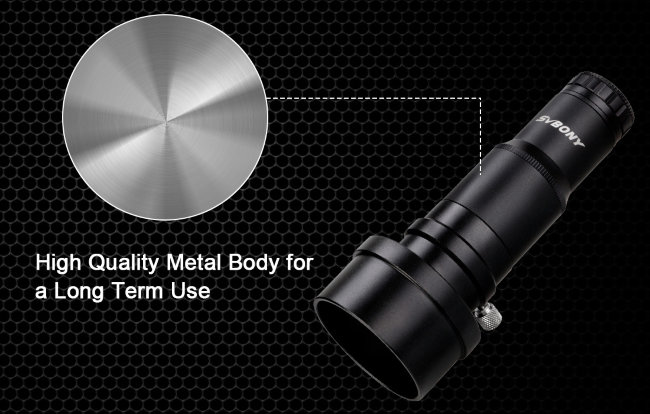 Лазерный коллиматор SVBONY, 1,25"-2" (SV121) Лазерный коллиматор SVBONY, 1,25"-2" (SV121)