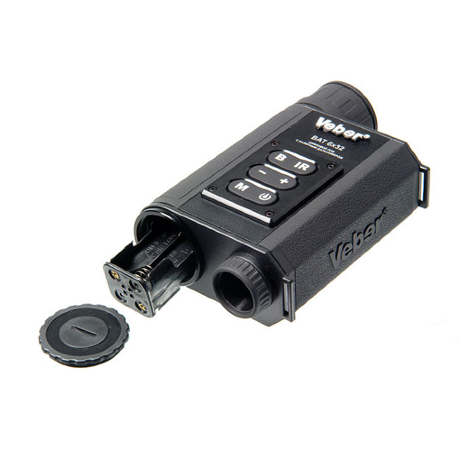 Монокуляр цифровой ночного видения Veber Bat 6x32 с дальномером Монокуляр цифровой ночного видения Veber Bat 6x32 с дальномером