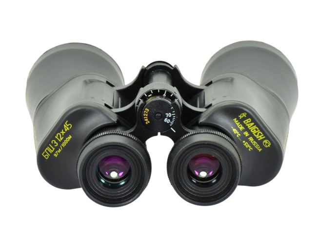 Бинокль КОМЗ БПЦ3 12х45 обрезиненный, рубин Бинокль КОМЗ БПЦ3 12х45 обрезиненный, рубин