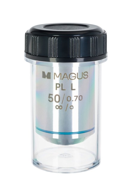 Объектив MAGUS 50PLL 50х/0,70 Plan L WD 3,68 мм Объектив MAGUS 50PLL 50х/0,70 Plan L WD 3,68 мм