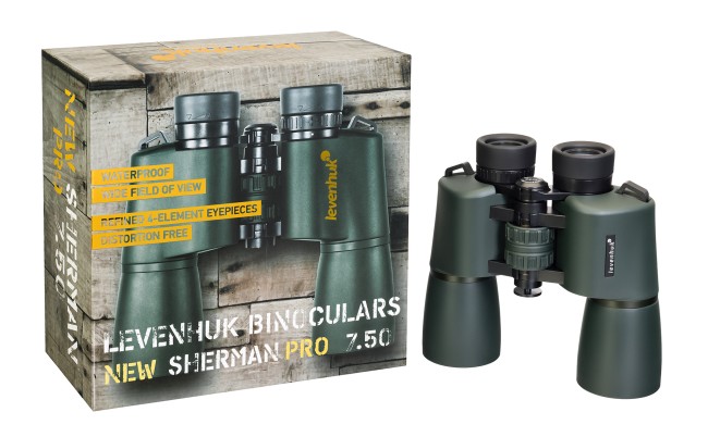 Бинокль Levenhuk New Sherman PRO 7x50 Бинокль Levenhuk New Sherman PRO 7x50