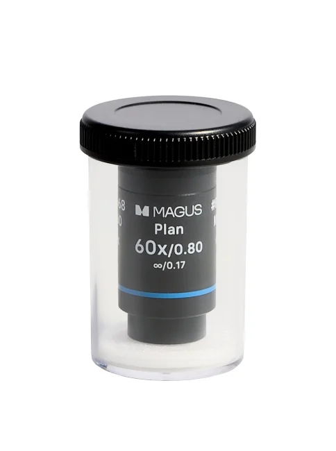 Объектив MAGUS 60PL60 Plan 60х/0,80∞/0,17 H60 мм