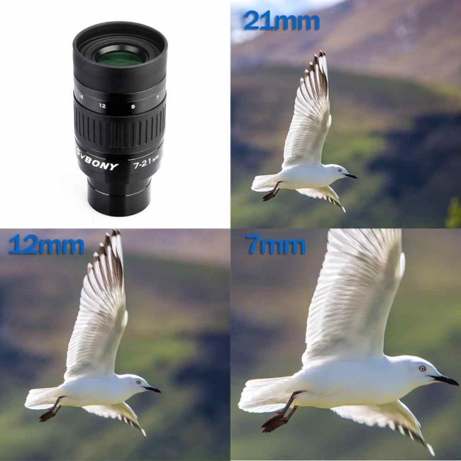 Окуляр-зум SVBONY 7-21 мм, 1,25" Окуляр-зум SVBONY 7-21 мм, 1,25"