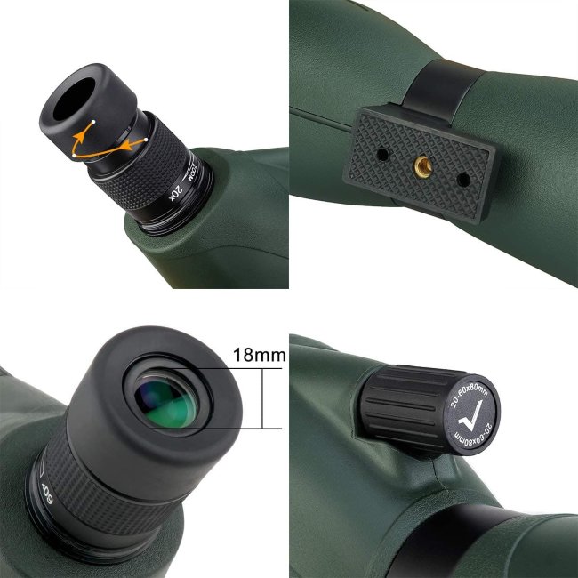 Зрительная труба SVBONY SV408 20-60х80 Зрительная труба SVBONY SV408 20-60х80