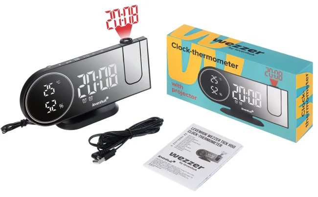 Часы-термометр Levenhuk Wezzer Tick H50 Часы-термометр Levenhuk Wezzer Tick H50
