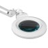 Лупа-лампа на струбцине Veber LED Bi-color, со сменными линзами и подсветкой (8608D)