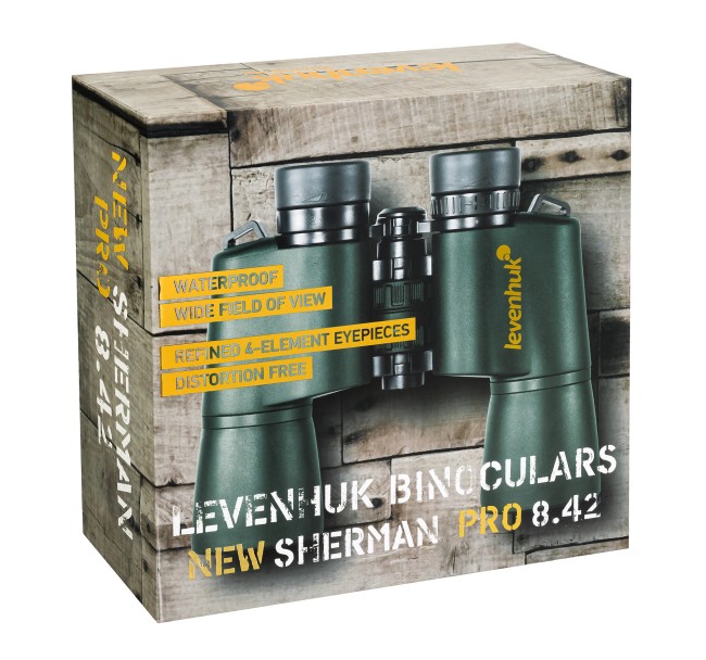 Бинокль Levenhuk New Sherman PRO 8x42 Бинокль Levenhuk New Sherman PRO 8x42