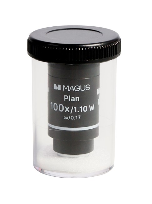 Объектив MAGUS 100PL60 W Plan 100х/1,10 ви∞/0,17 H60 мм Объектив MAGUS 100PL60 W Plan 100х/1,10 ви∞/0,17 H60 мм