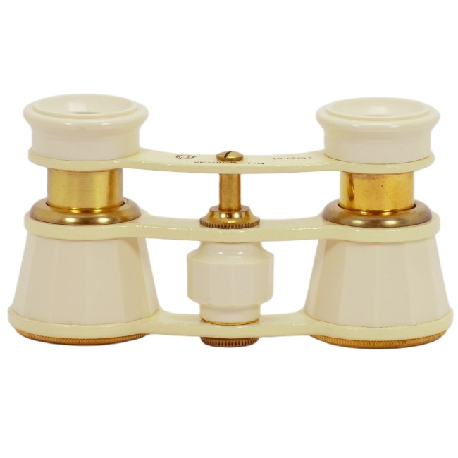 Бинокль театральный ЛЗОС БГН 2,5х24, слоновая кость