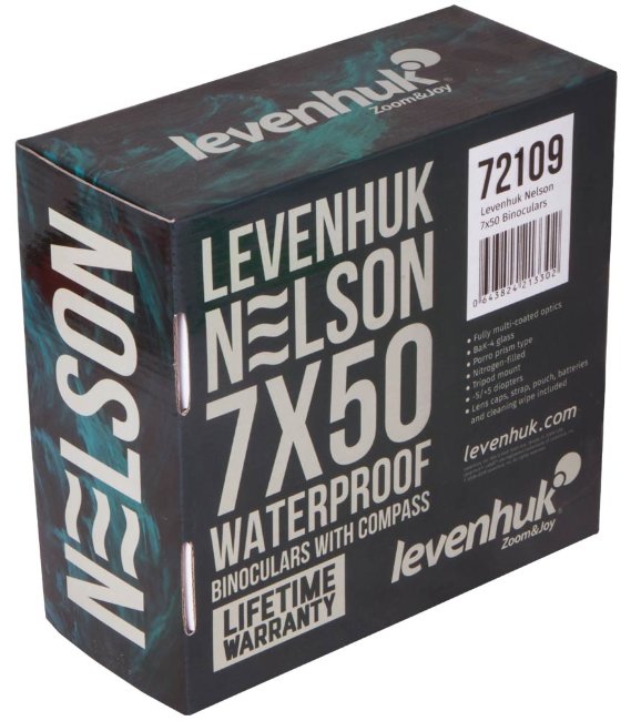 Бинокль Levenhuk Nelson 7x50 Бинокль Levenhuk Nelson 7x50