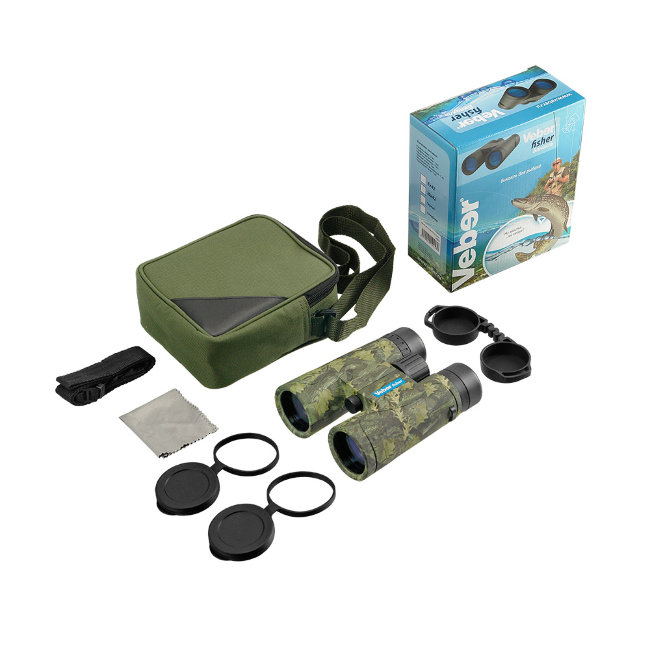 Бинокль Veber Fisher 8x42 (camo)