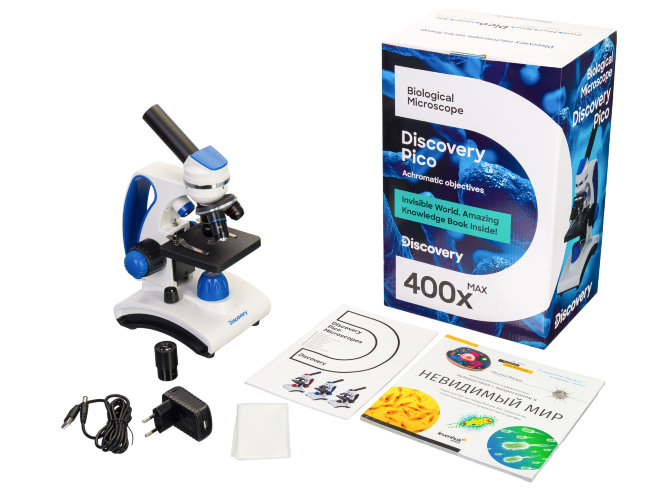 Микроскоп Discovery Pico Gravity с книгой Микроскоп Discovery Pico Gravity с книгой