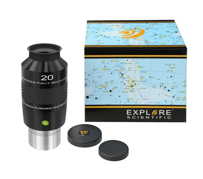 Окуляр Explore Scientific 100 гр Ar 20 мм, 2" Окуляр Explore Scientific 100 гр Ar 20 мм, 2"