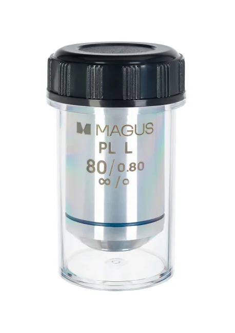 Объектив MAGUS 80PLL 80х/0,80 Plan L WD 1,25 мм Объектив MAGUS 80PLL 80х/0,80 Plan L WD 1,25 мм