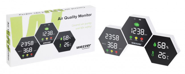Монитор качества воздуха Levenhuk Wezzer Air PRO DM50 Монитор качества воздуха Levenhuk Wezzer Air PRO DM50