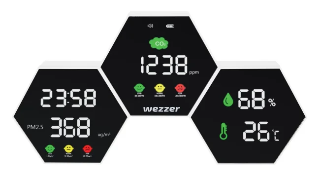 Монитор качества воздуха Levenhuk Wezzer Air PRO DM50 Монитор качества воздуха Levenhuk Wezzer Air PRO DM50