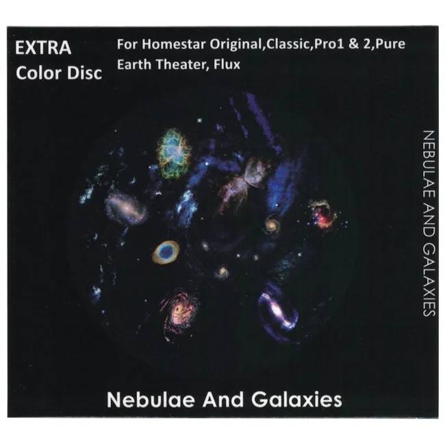 Диск "Nebulae And Galaxies" для планетариев HomeStar Диск "Nebulae And Galaxies" для планетариев HomeStar