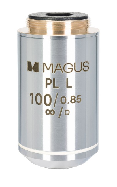 Объектив MAGUS 100PLL 100х/0,85 Plan L WD 0,40 мм