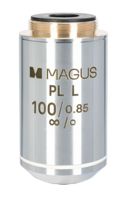 Объектив MAGUS 100PLL 100х/0,85 Plan L WD 0,40 мм Объектив MAGUS 100PLL 100х/0,85 Plan L WD 0,40 мм