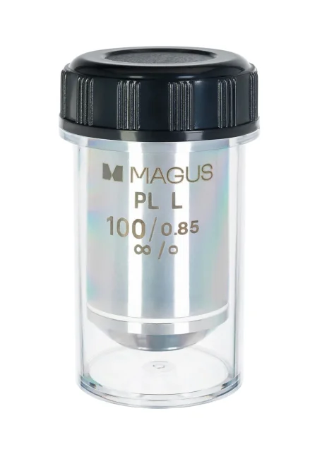 Объектив MAGUS 100PLL 100х/0,85 Plan L WD 0,40 мм Объектив MAGUS 100PLL 100х/0,85 Plan L WD 0,40 мм