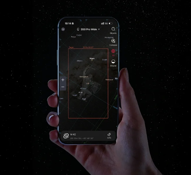 Смарт-телескоп ZWO Seestar S50 Pro
