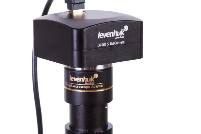 Микроскоп цифровой Levenhuk D740T, 5,1 Мпикс, тринокулярный Микроскоп цифровой Levenhuk D740T, 5,1 Мпикс, тринокулярный