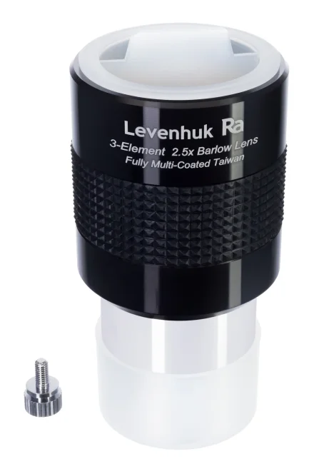 Линза Барлоу Levenhuk 2,5x, 1,25" Линза Барлоу Levenhuk 2,5x, 1,25"