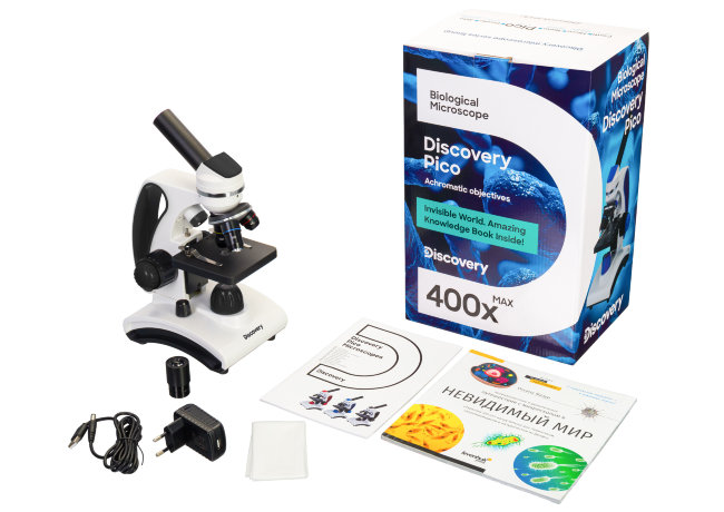 Микроскоп Discovery Pico Polar с книгой Микроскоп Discovery Pico Polar с книгой