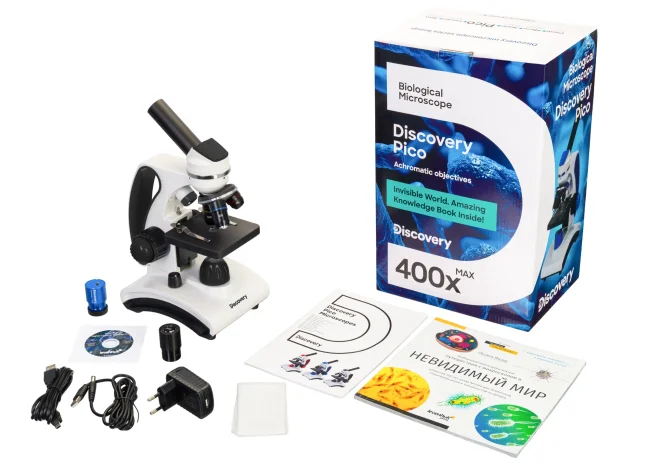 Микроскоп цифровой Discovery Pico Polar с книгой Микроскоп цифровой Discovery Pico Polar с книгой