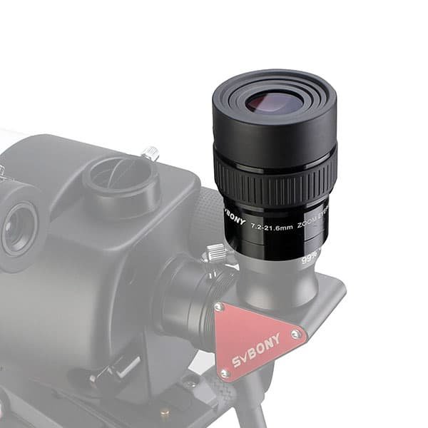 Окуляр-зум широкоугольный SVBONY 7.2-21.6 мм, 1,25" Окуляр-зум широкоугольный SVBONY 7.2-21.6 мм, 1,25"