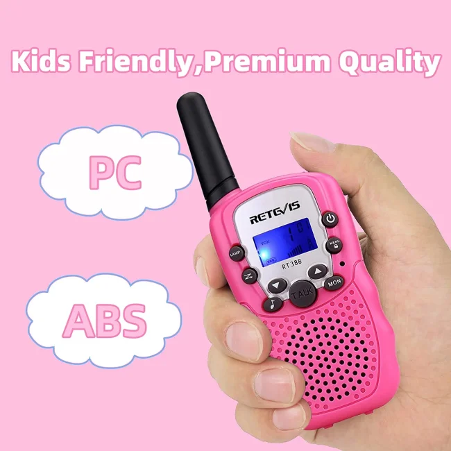 Рация Retevis Walkie-Talkie RT388 пара (розовая) Рация Retevis Walkie-Talkie RT388 пара (розовая)