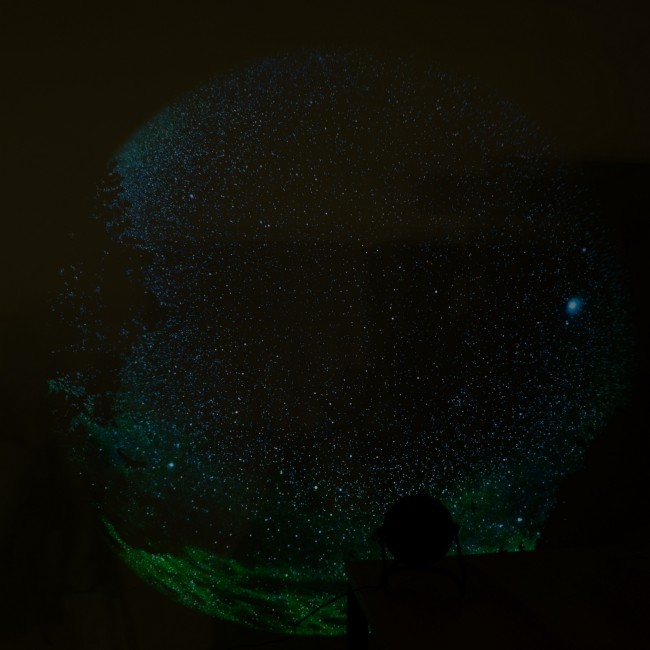 Диск "Green Starry Night" для планетариев HomeStar