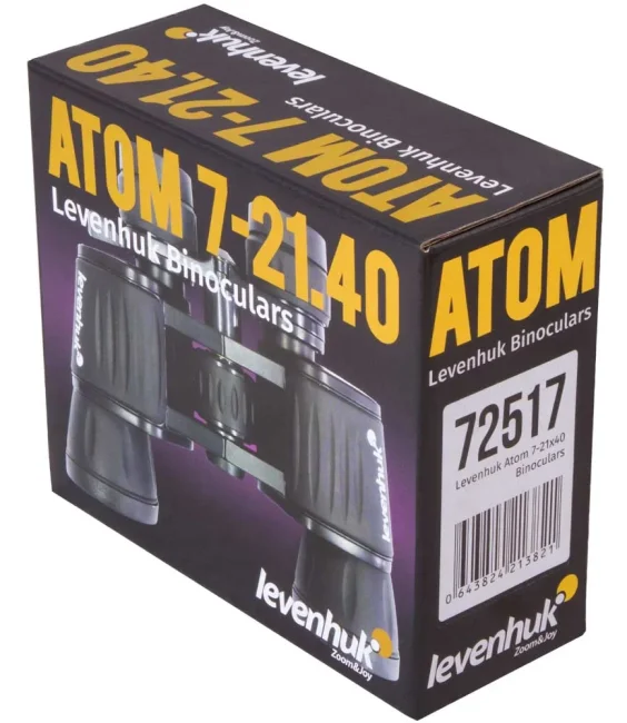 Бинокль Levenhuk Atom 7–21x40 Бинокль Levenhuk Atom 7–21x40