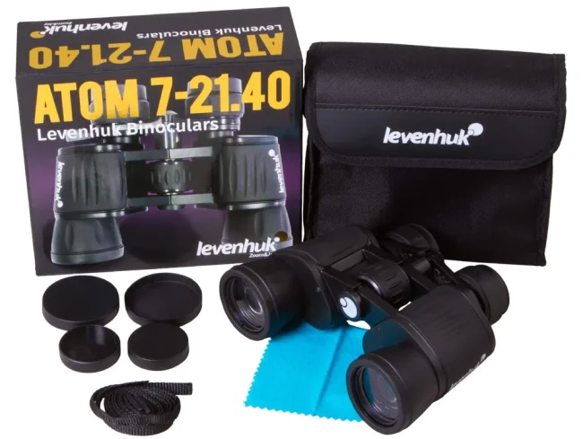 Бинокль Levenhuk Atom 7–21x40 Бинокль Levenhuk Atom 7–21x40