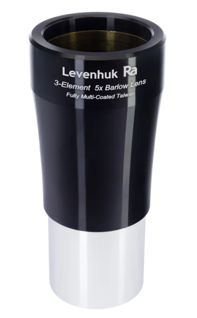 Линза Барлоу Levenhuk 5x, 1,25" Линза Барлоу Levenhuk 5x, 1,25"