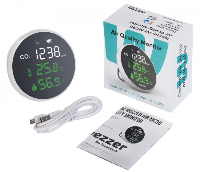 Монитор качества воздуха Levenhuk Wezzer Air MC30 Монитор качества воздуха Levenhuk Wezzer Air MC30