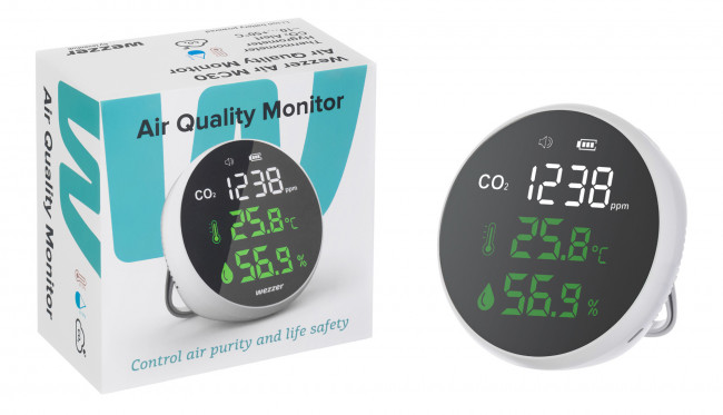 Монитор качества воздуха Levenhuk Wezzer Air MC30 Монитор качества воздуха Levenhuk Wezzer Air MC30