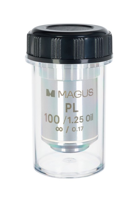 Объектив MAGUS SF100 OIL 100х/1,25 ми Plan Pol ∞/0,17 Объектив MAGUS SF100 OIL 100х/1,25 ми Plan Pol ∞/0,17