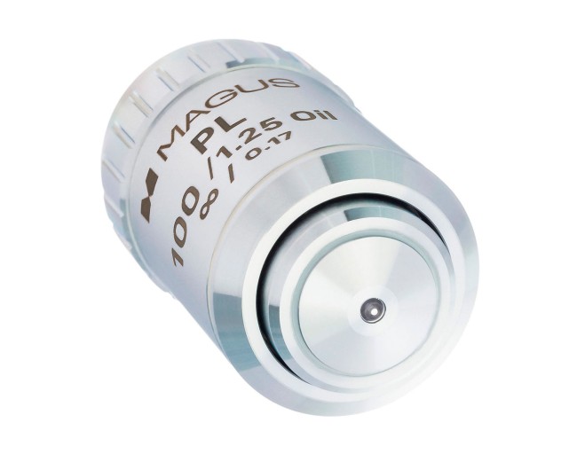 Объектив MAGUS SF100 OIL 100х/1,25 ми Plan Pol ∞/0,17 Объектив MAGUS SF100 OIL 100х/1,25 ми Plan Pol ∞/0,17