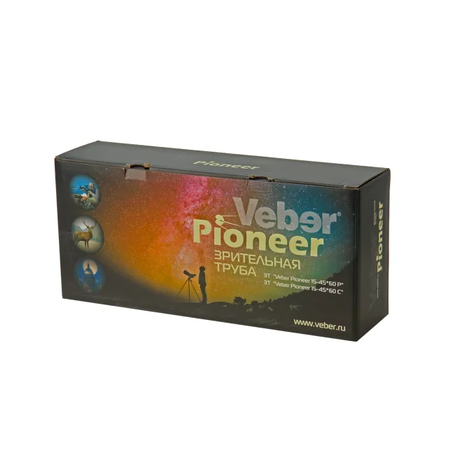 Цифровая зрительная труба Veber PioneerDigital 15-45х60 PD2 с WiFi Цифровая зрительная труба Veber PioneerDigital 15-45х60 PD2 с WiFi