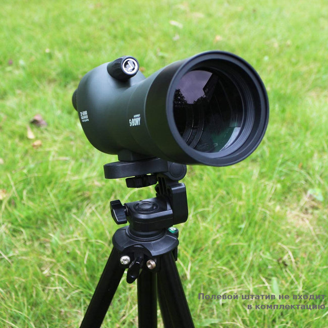 Зрительная труба SVBONY 20-60х60 с прямым изображением, на штативе Зрительная труба SVBONY 20-60х60 с прямым изображением, на штативе